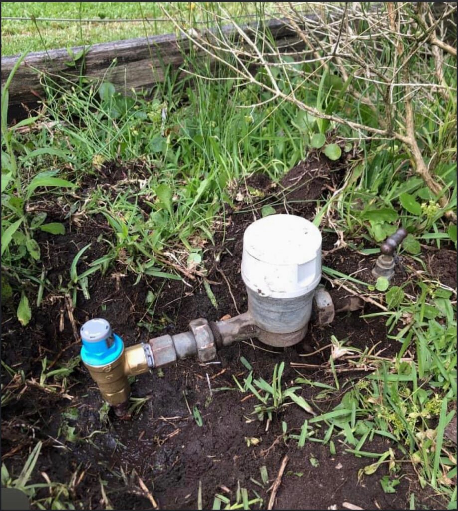 Burst Pipe Repair Northern Beaches Licensed plumber performing burst pipe repair Northern Beaches home water meter