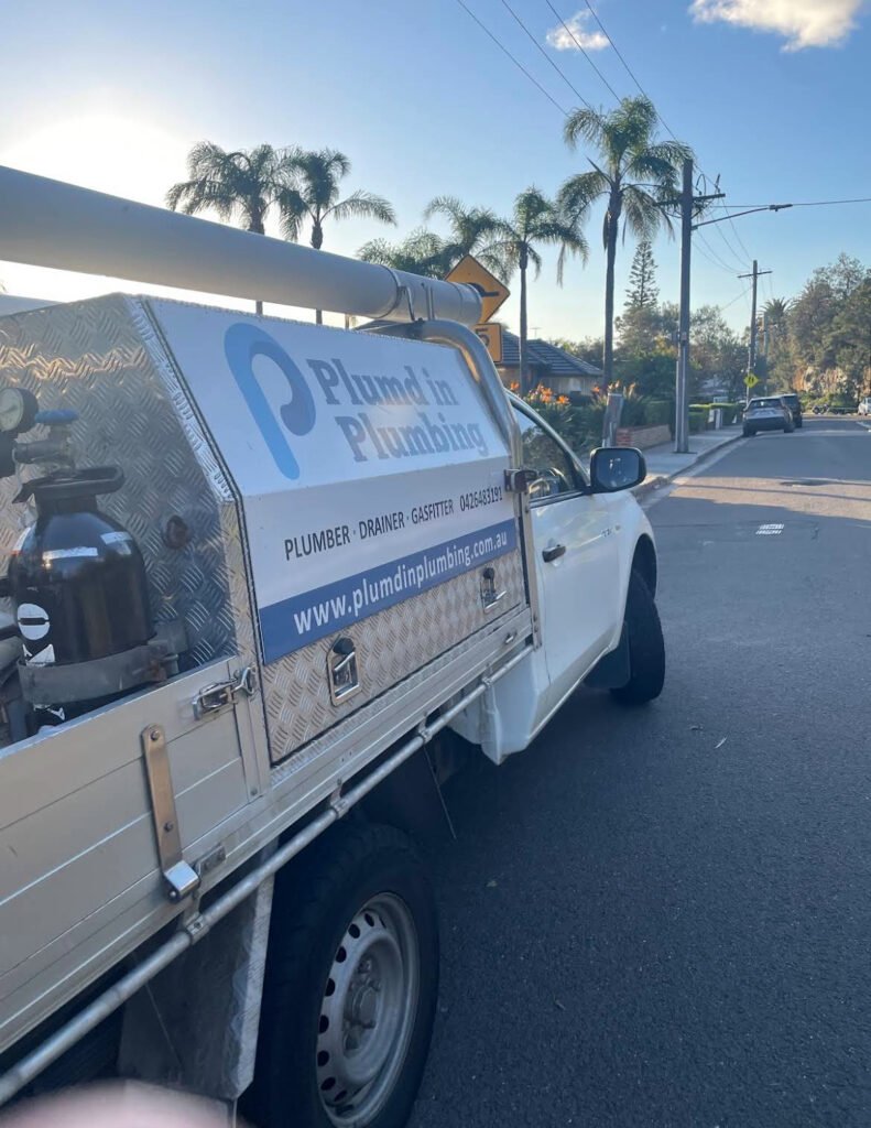 Plumd In Plumbing truck in Newport providing same-day local plumbing services