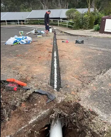 Plumber Bondi Beach Stormwater Drainage Bondi Beach Luke with excavated commercial drainage installation