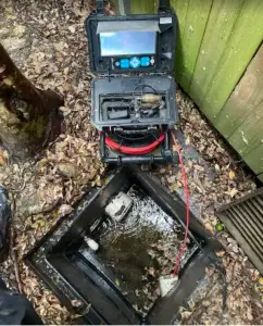 BCCTV camera inspecting a stormwater drain in Bondi Beach